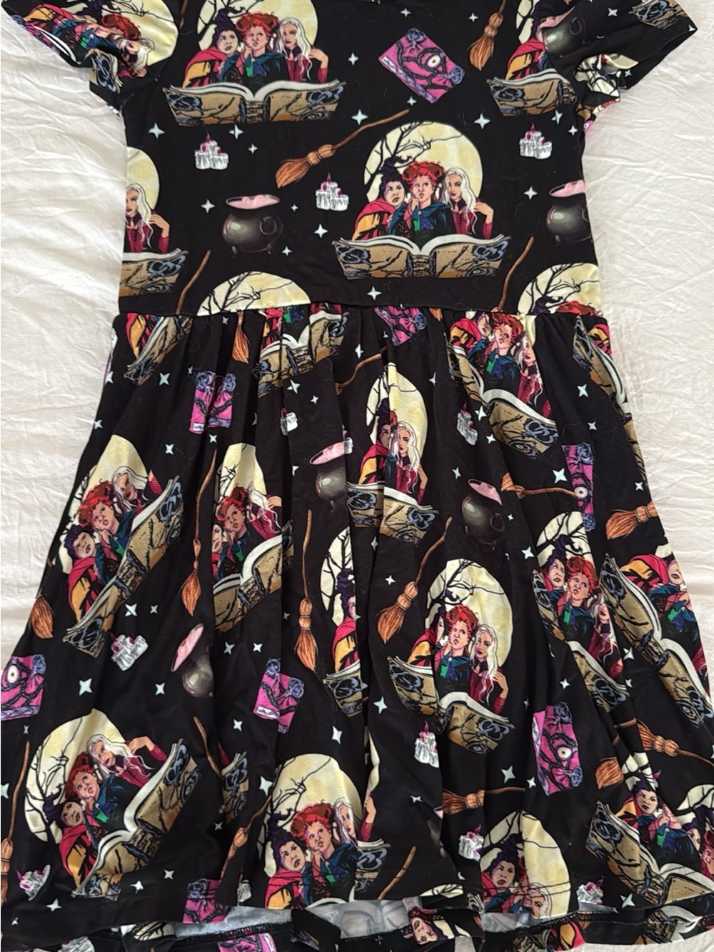 Girls Hocus Pocus Bamboo Twirl Dress